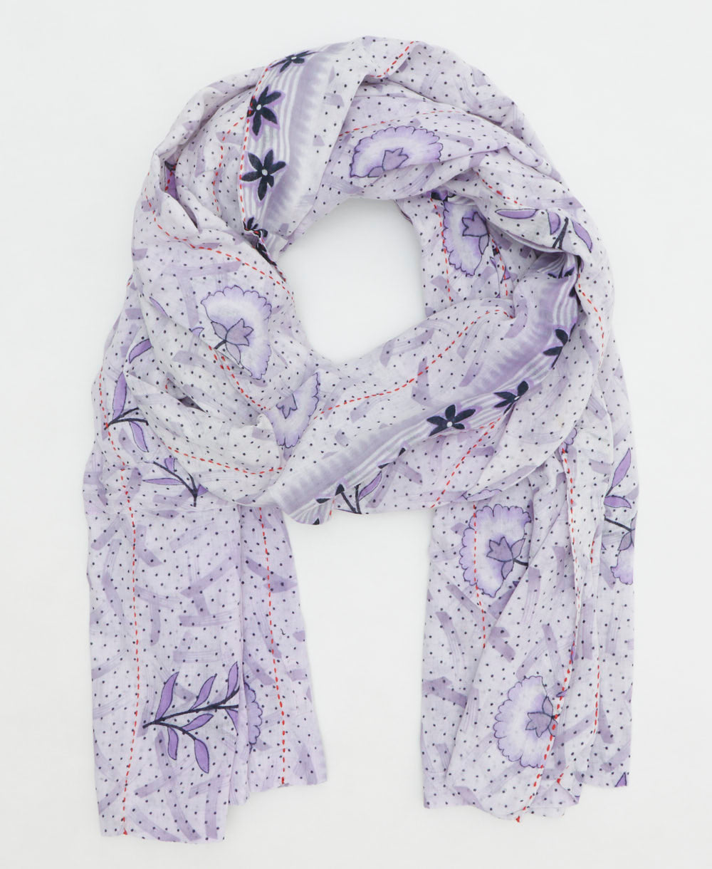 oversized long cotton scarf