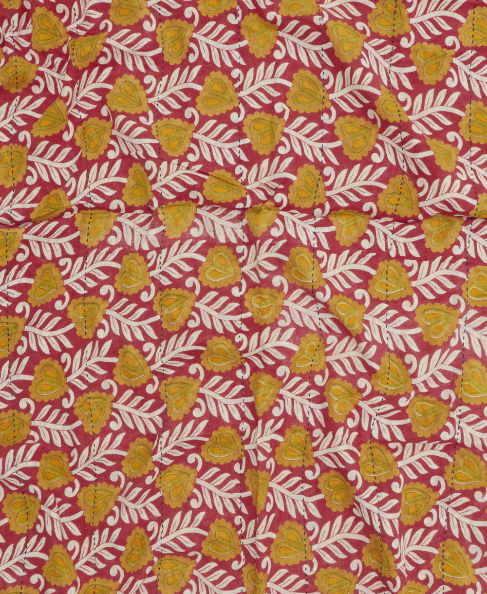 handmade embroidered cotton scarf