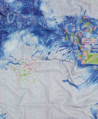 handmade embroidered cotton scarf