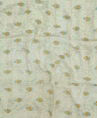 handmade embroidered cotton scarf