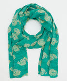 oversized long cotton scarf