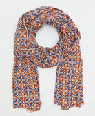 oversized long cotton scarf