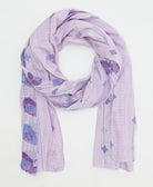 oversized long cotton scarf