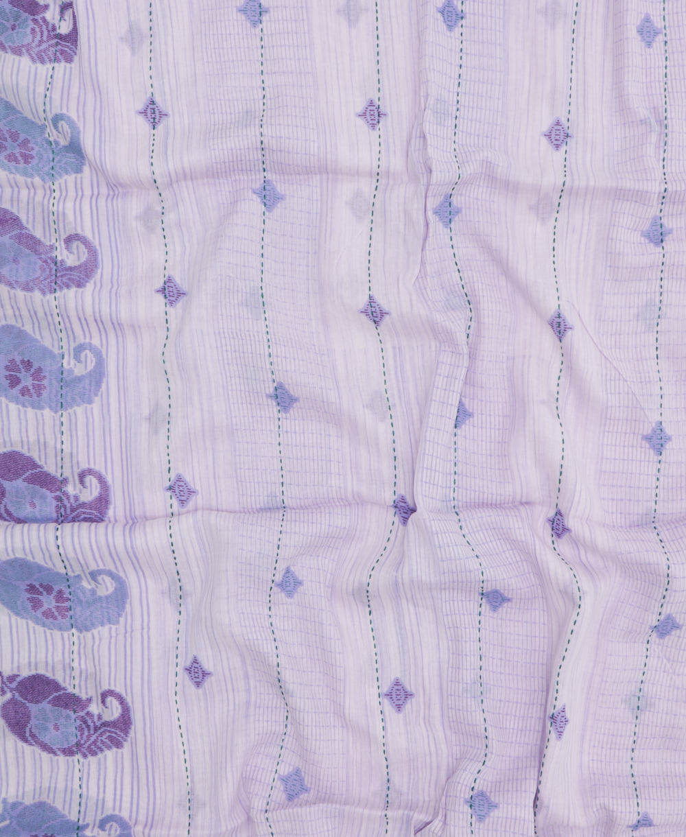 handmade embroidered cotton scarf