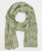 oversized long cotton scarf