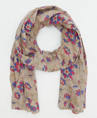 oversized long cotton scarf