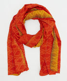 oversized long cotton scarf