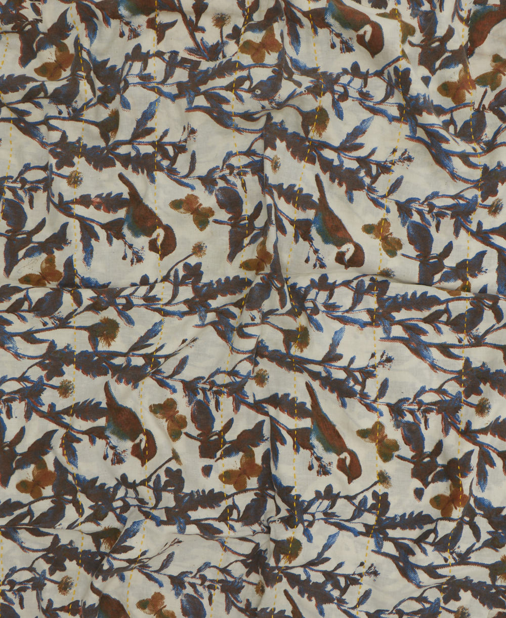 cotton long scarf in unique one-of-a-kind pattern