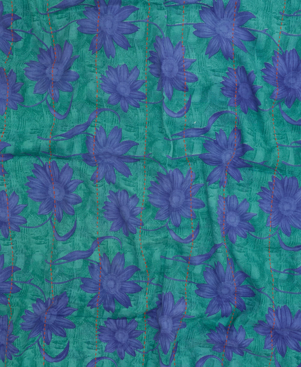 cotton long scarf in unique one-of-a-kind pattern