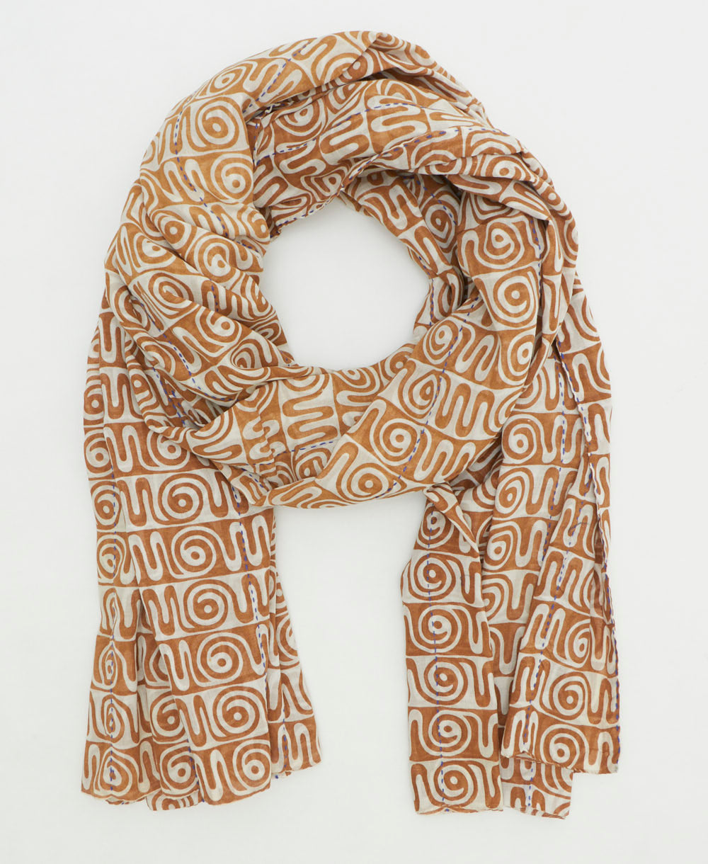 long cotton scarf
