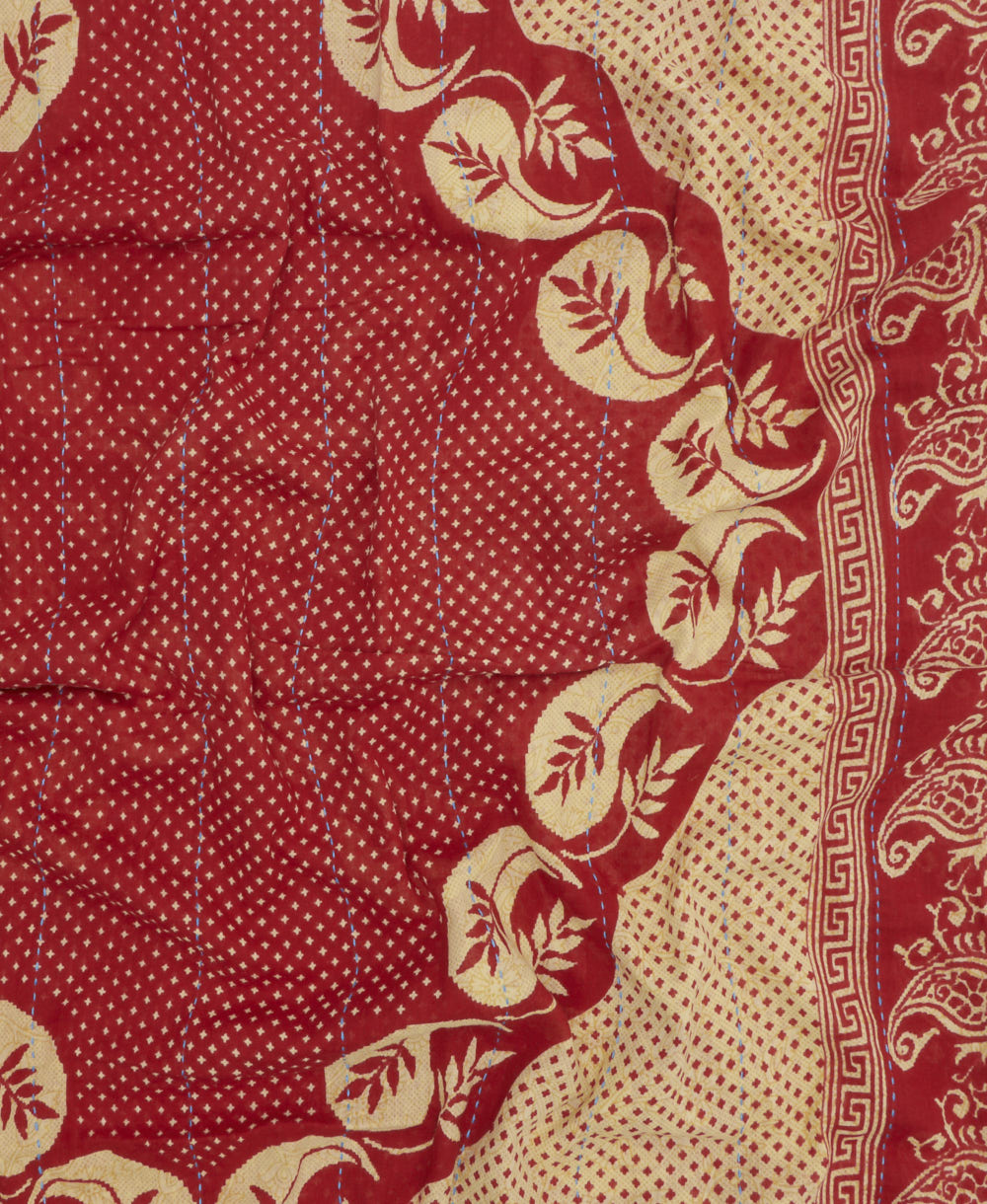 handmade vintage cotton scarf