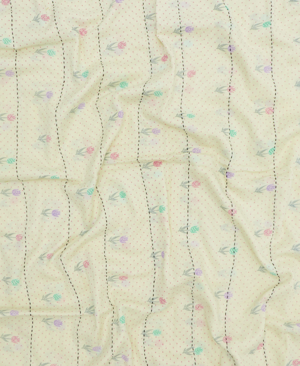 handmade vintage cotton scarf