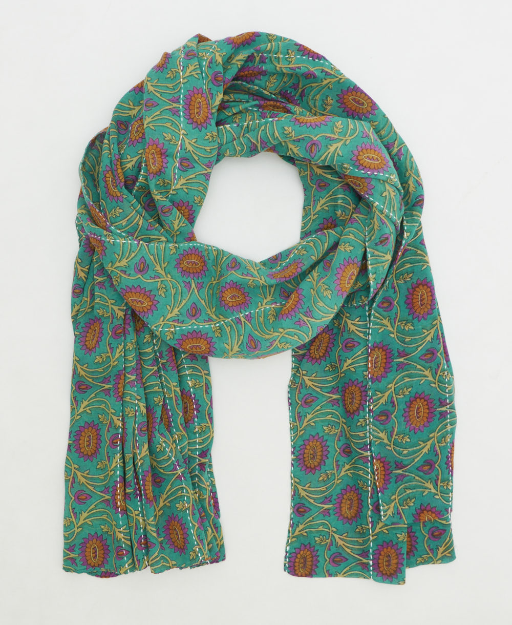 long cotton scarf