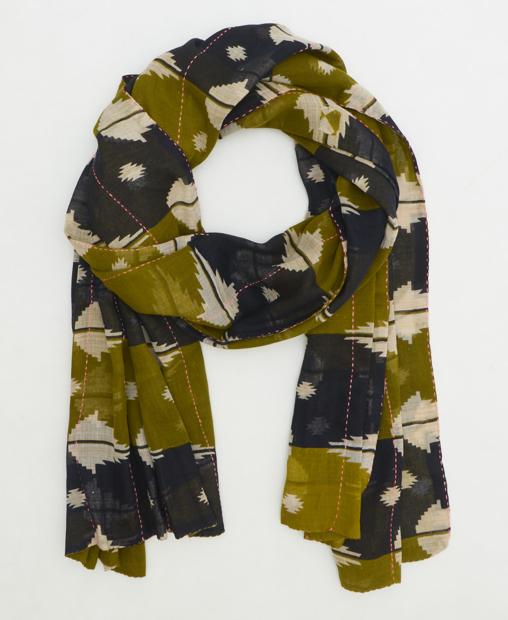 long cotton scarf