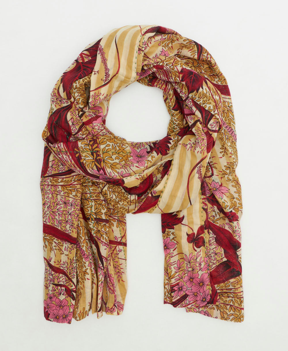 long cotton scarf