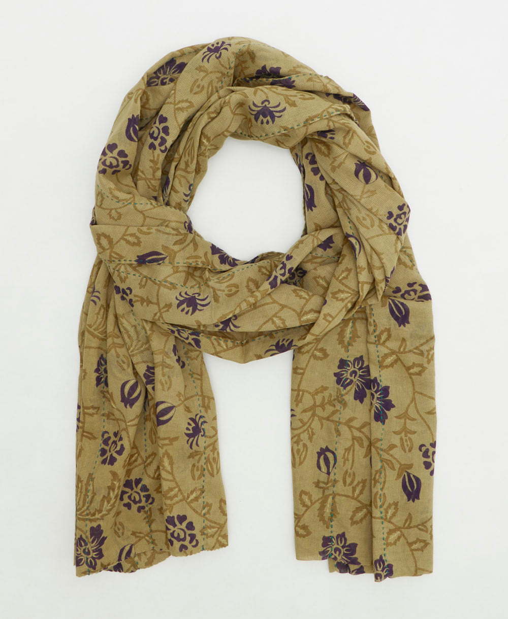 long cotton scarf