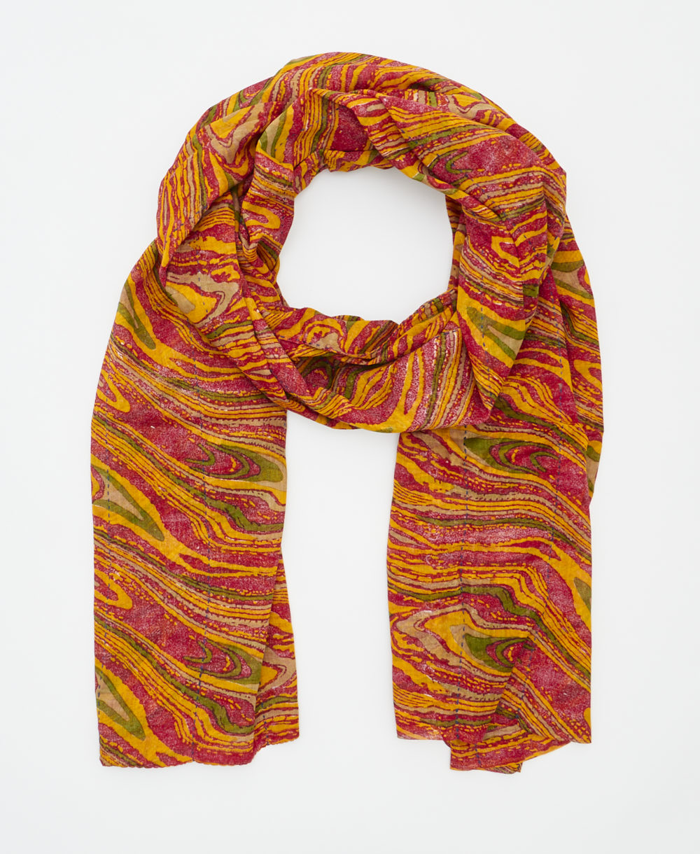 long cotton scarf