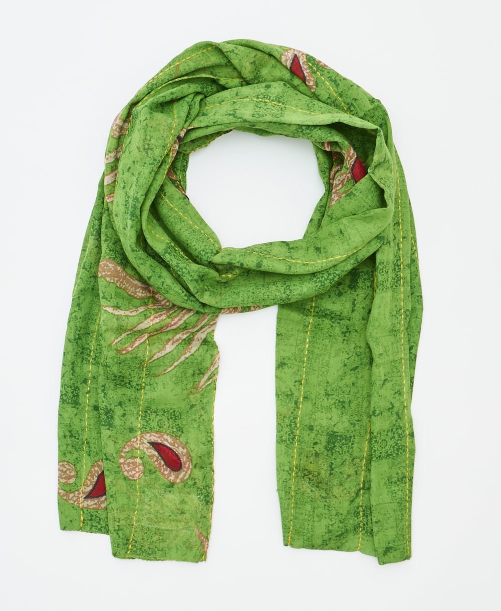 long cotton scarf