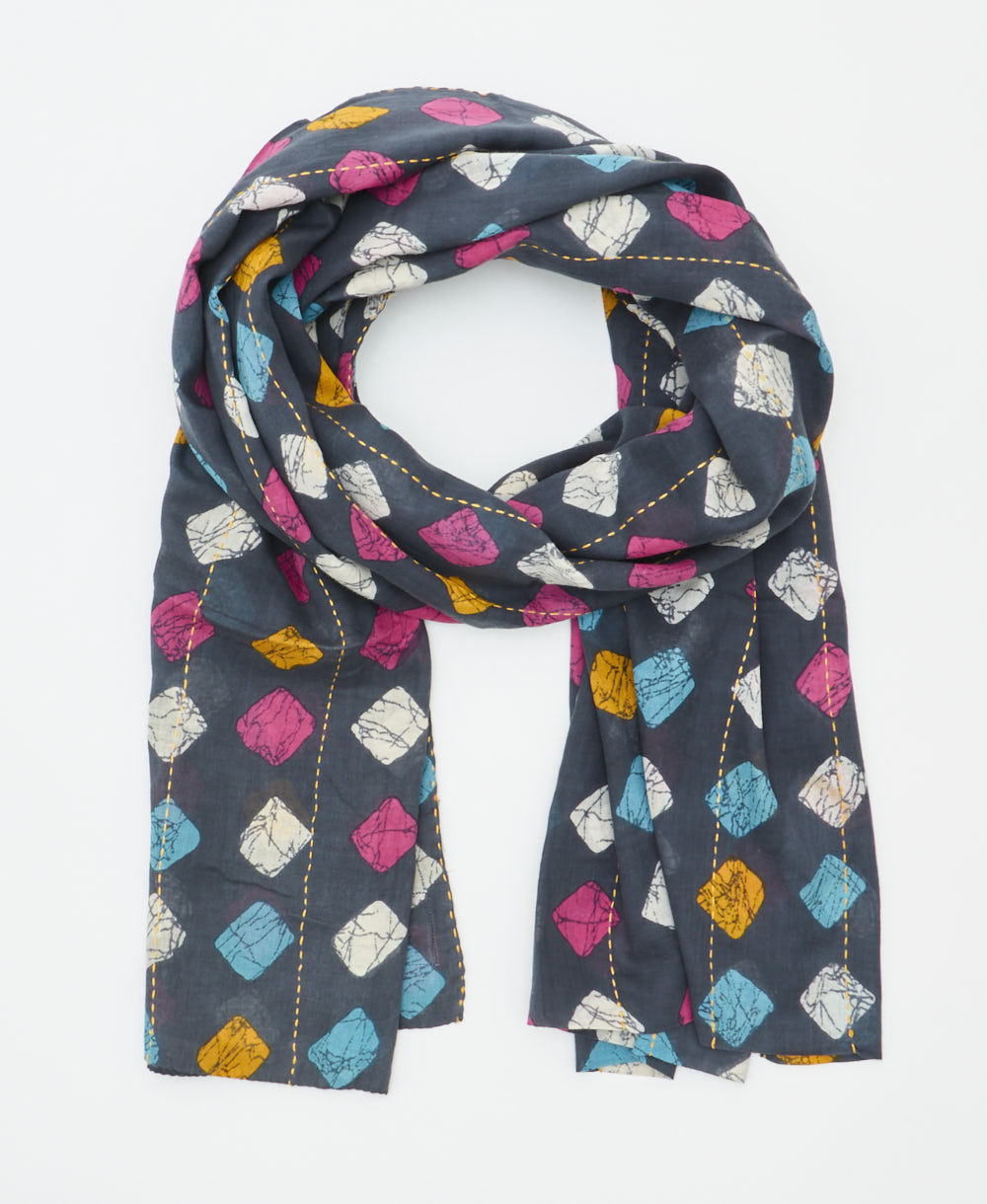 long cotton scarf