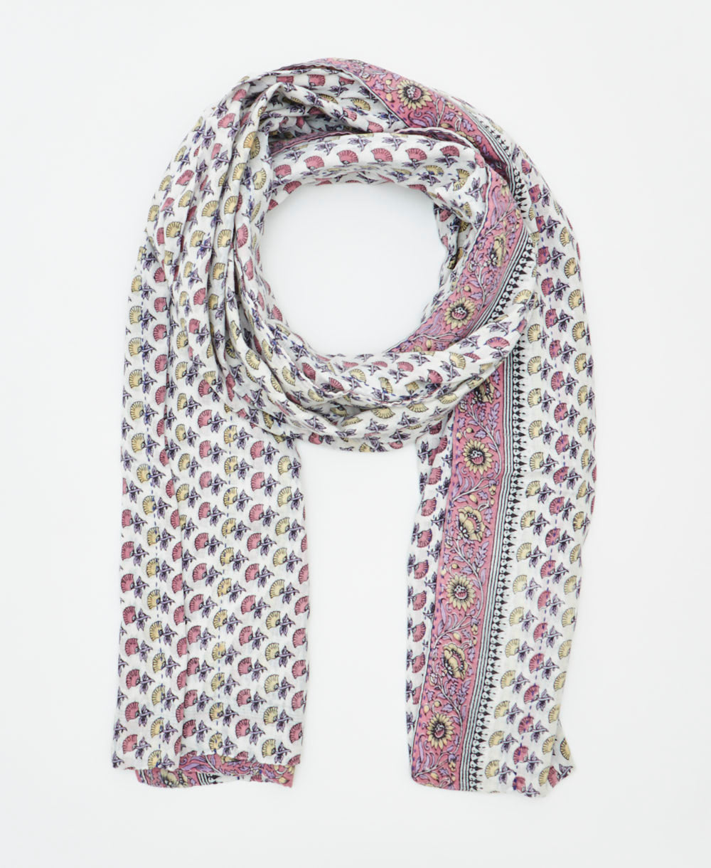 long cotton scarf
