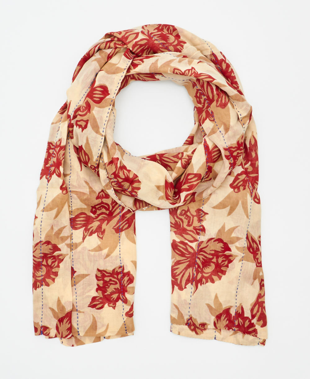 long cotton scarf