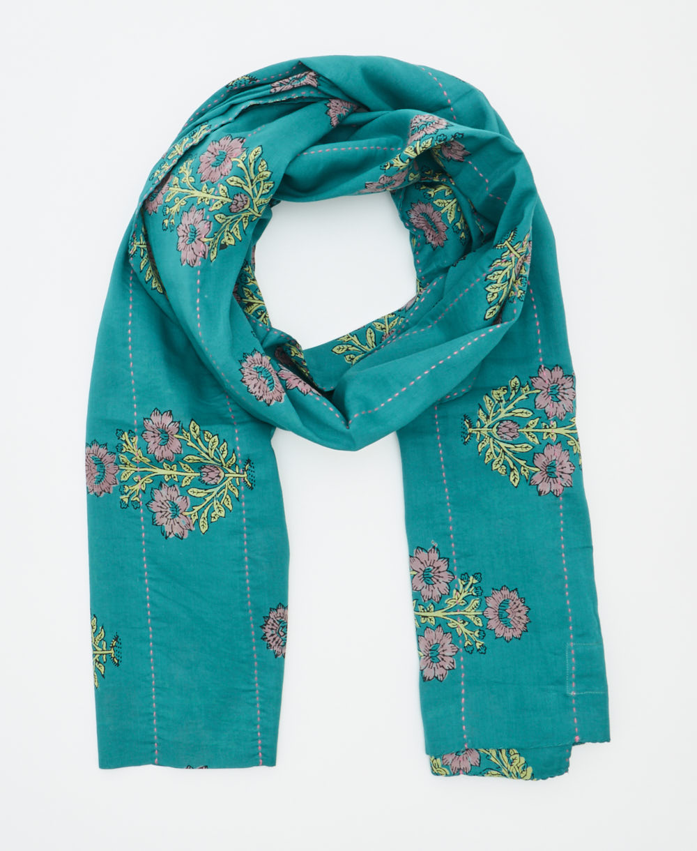 long cotton scarf
