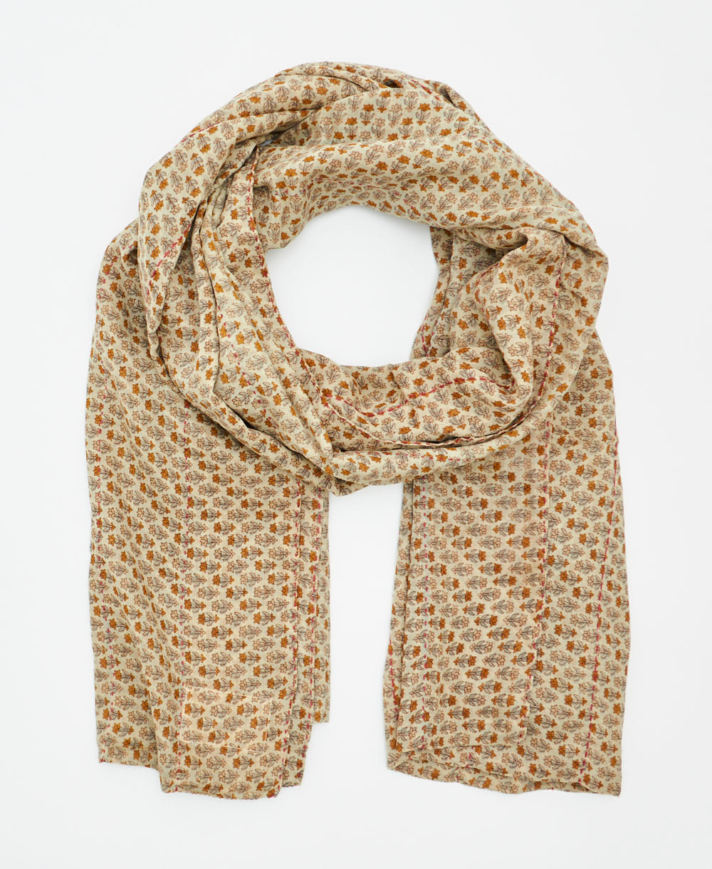 long cotton scarf