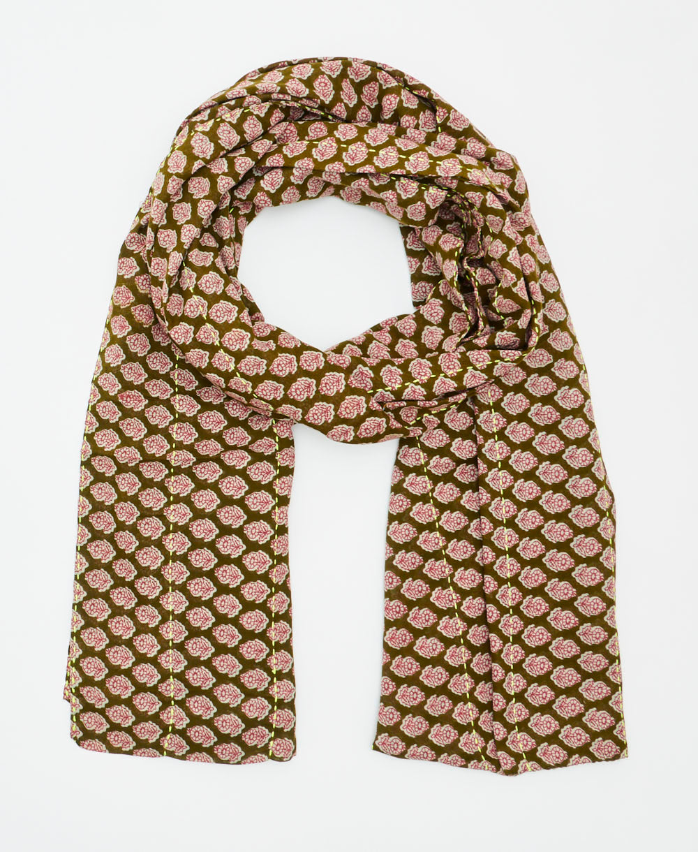 long cotton scarf