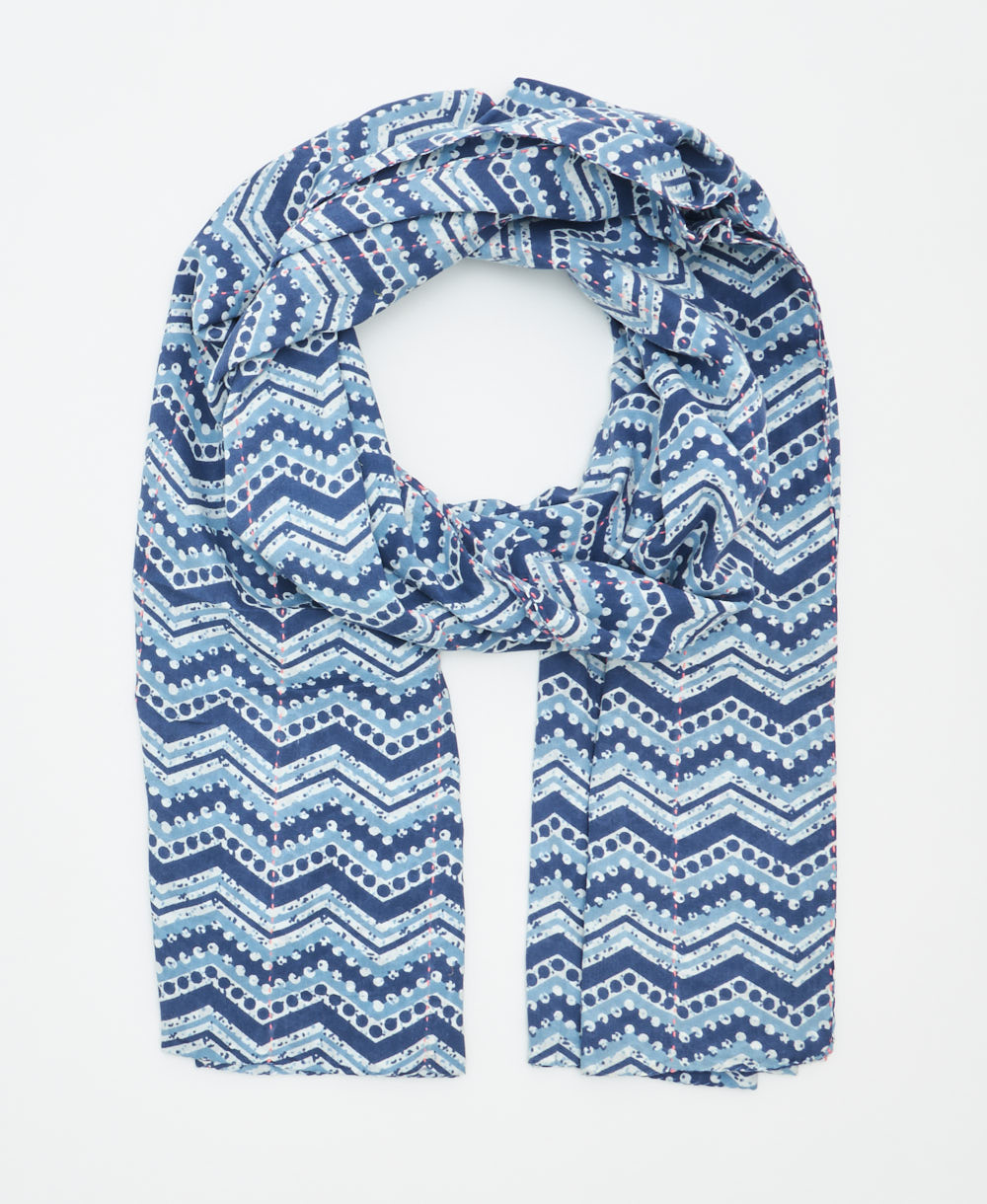 long cotton scarf