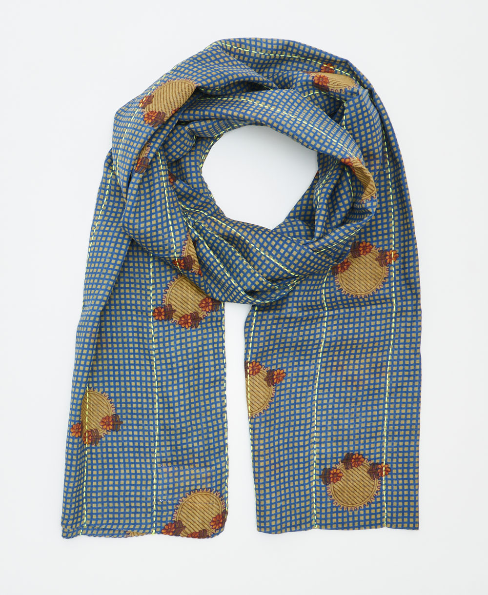long cotton scarf