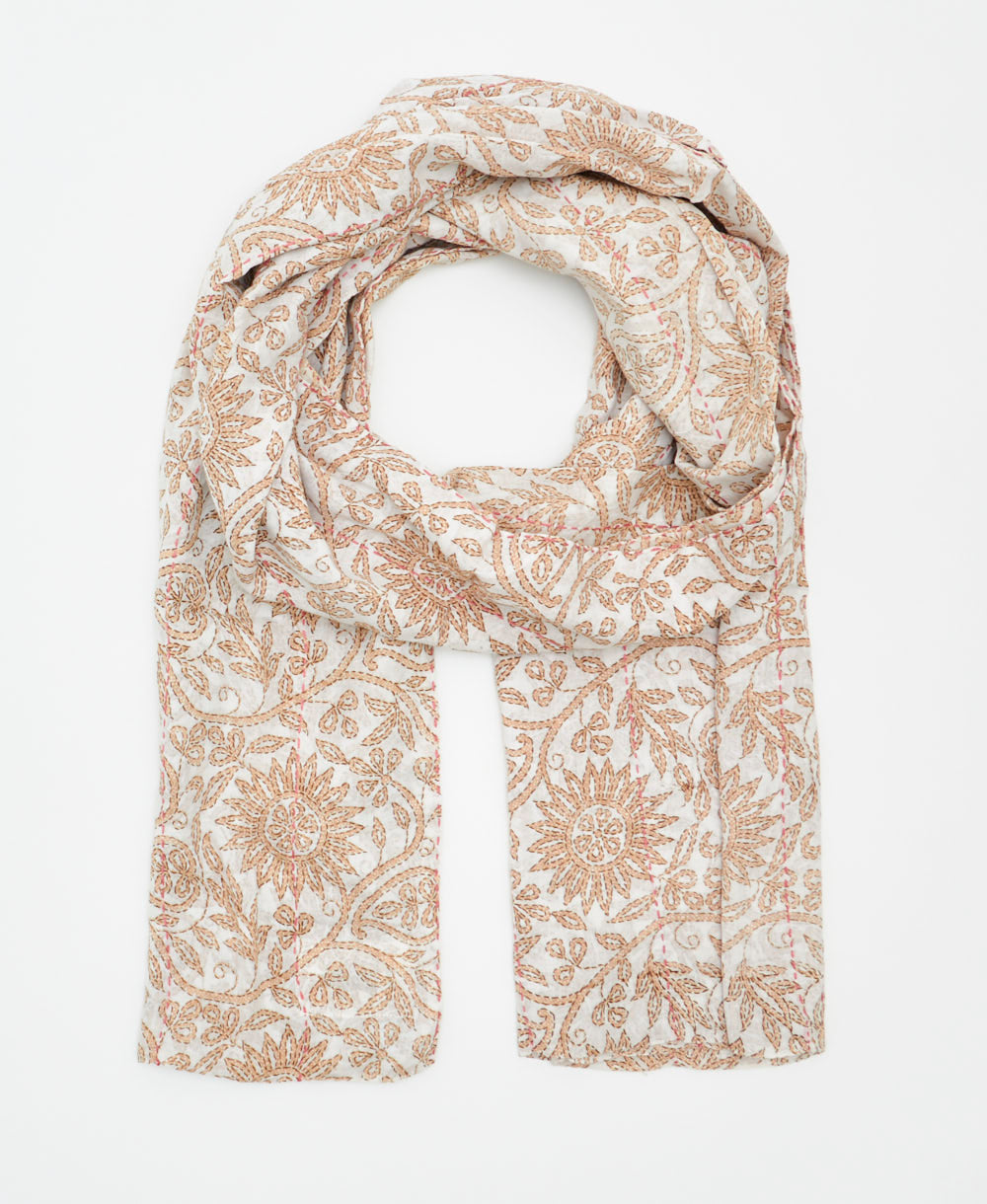 long cotton scarf