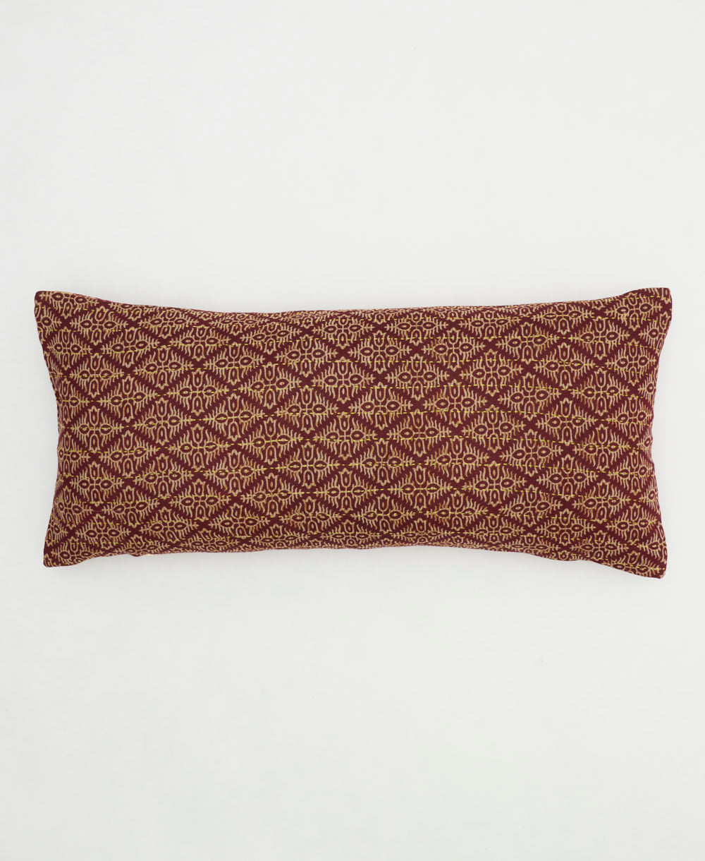 lumbar throw pillow