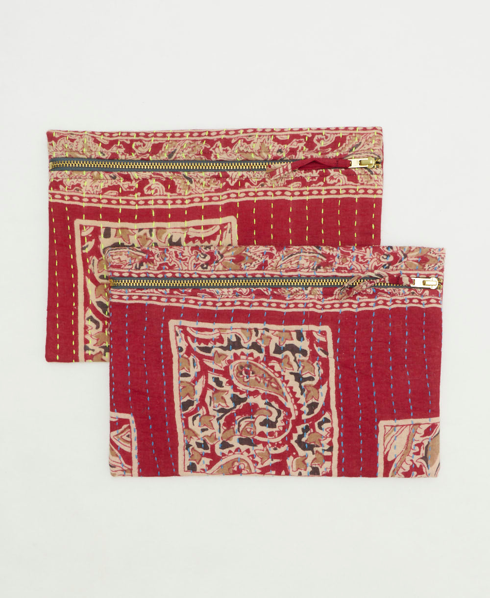 small red pouch