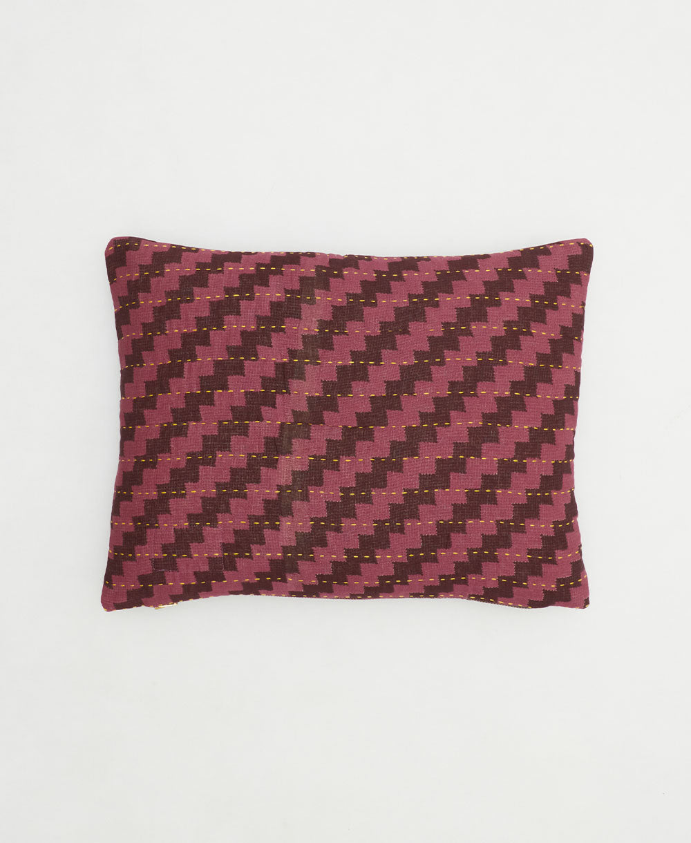 small lumbar pillowwith removeable down feather insert