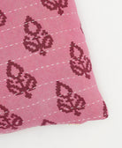 kantha embroidery on small throw pillow