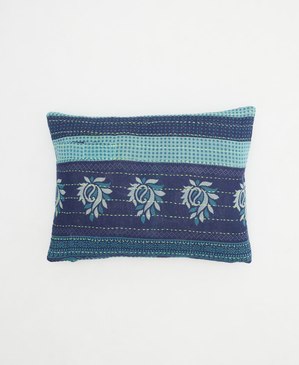 small lumbar pillow with removeable down feather insert