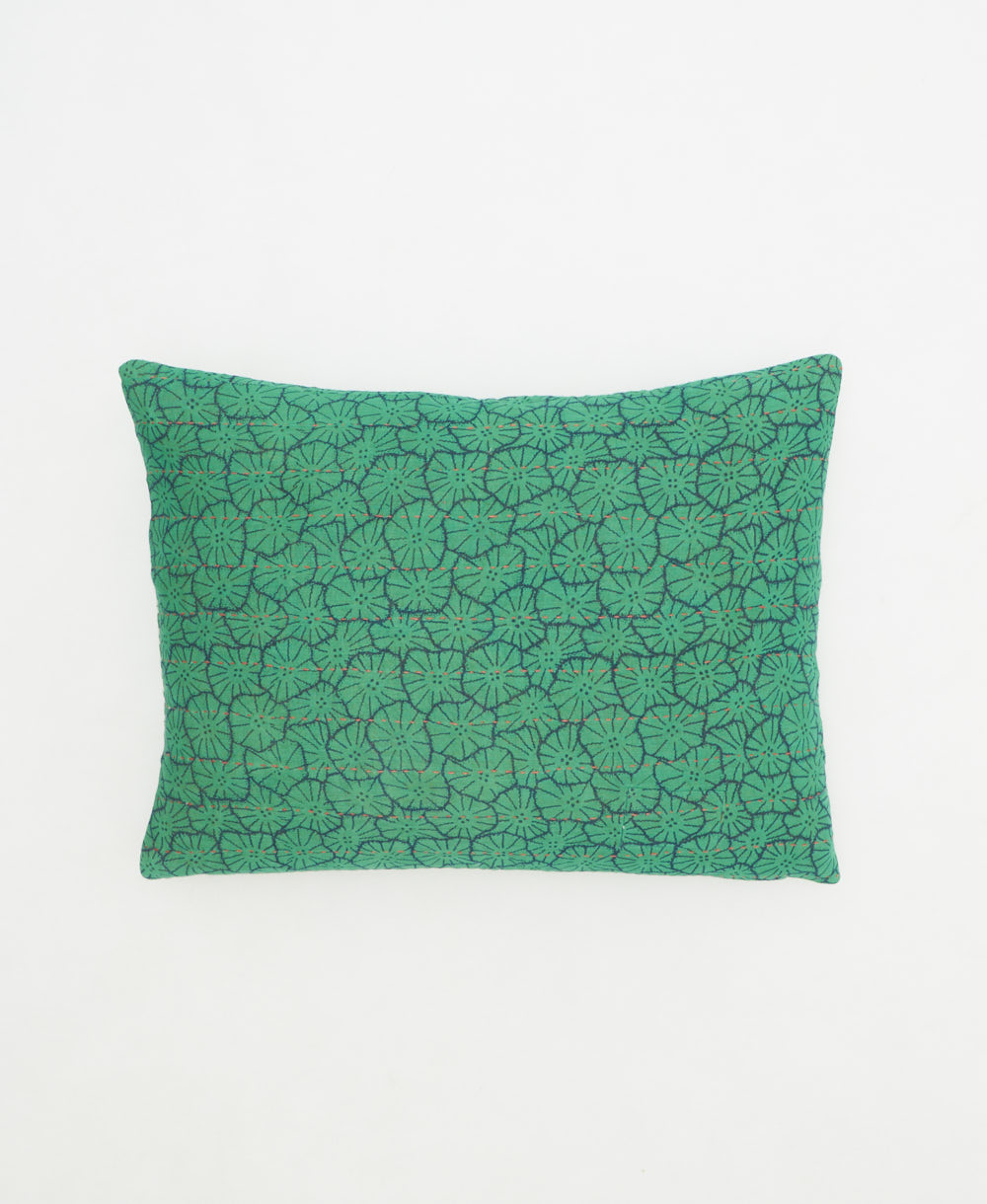 small lumbar pillow with removeable down feather insert