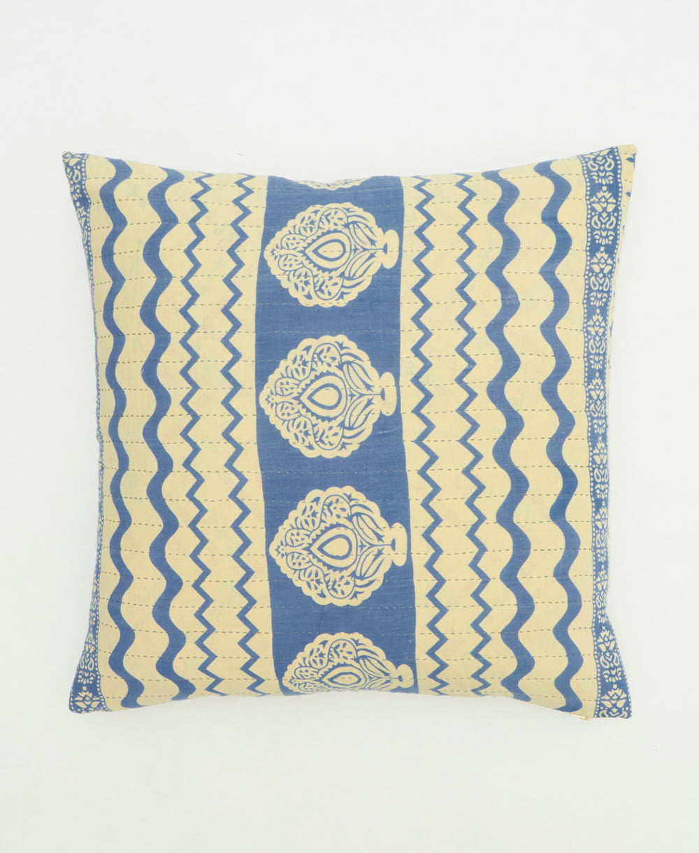 sustainable throw pillow