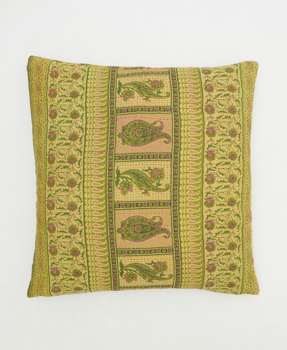sustainable throw pillow