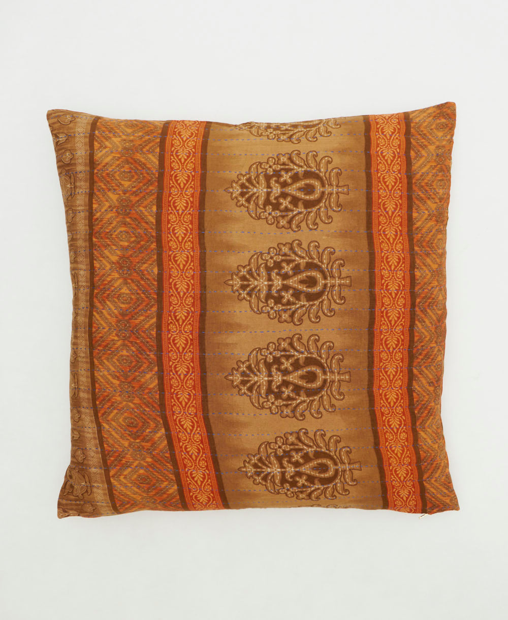 sustainable throw pillow
