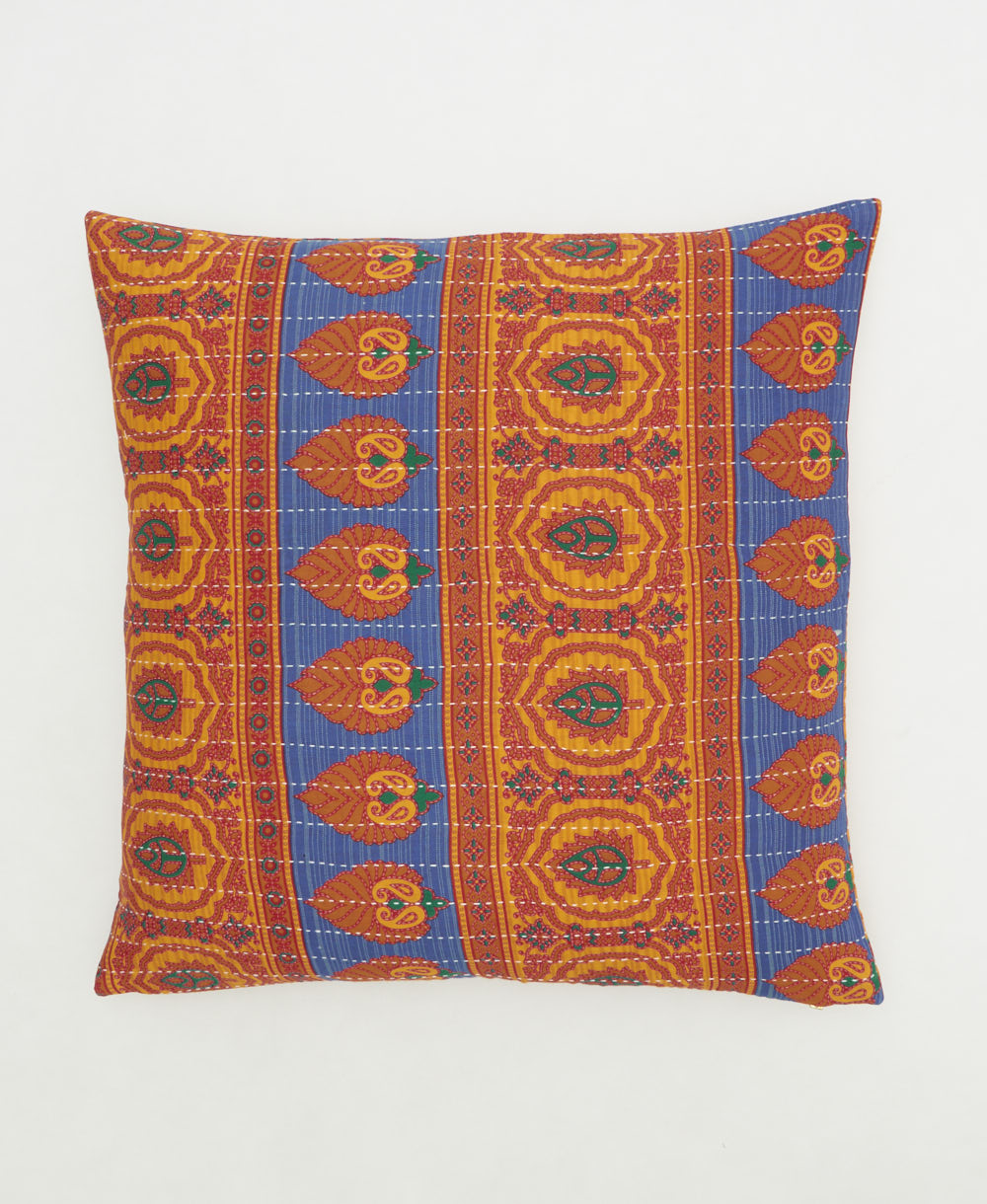 sustainable throw pillow