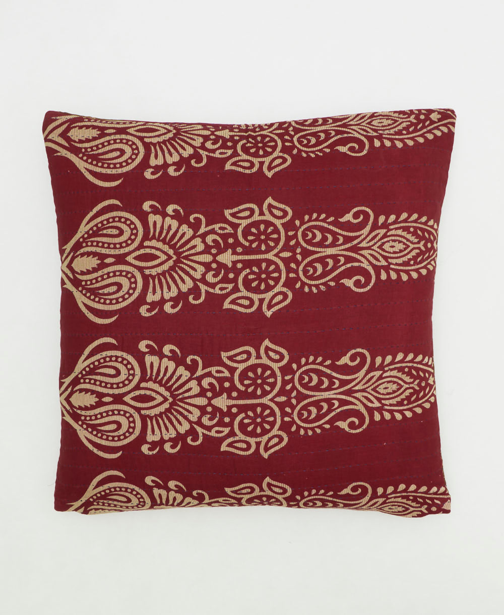 sustainable throw pillow
