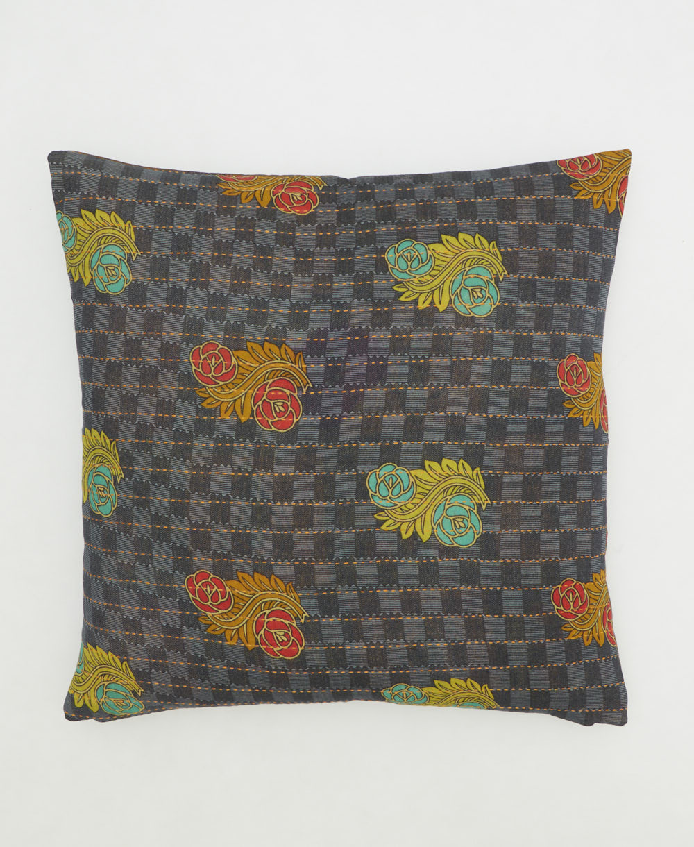 sustainable throw pillow