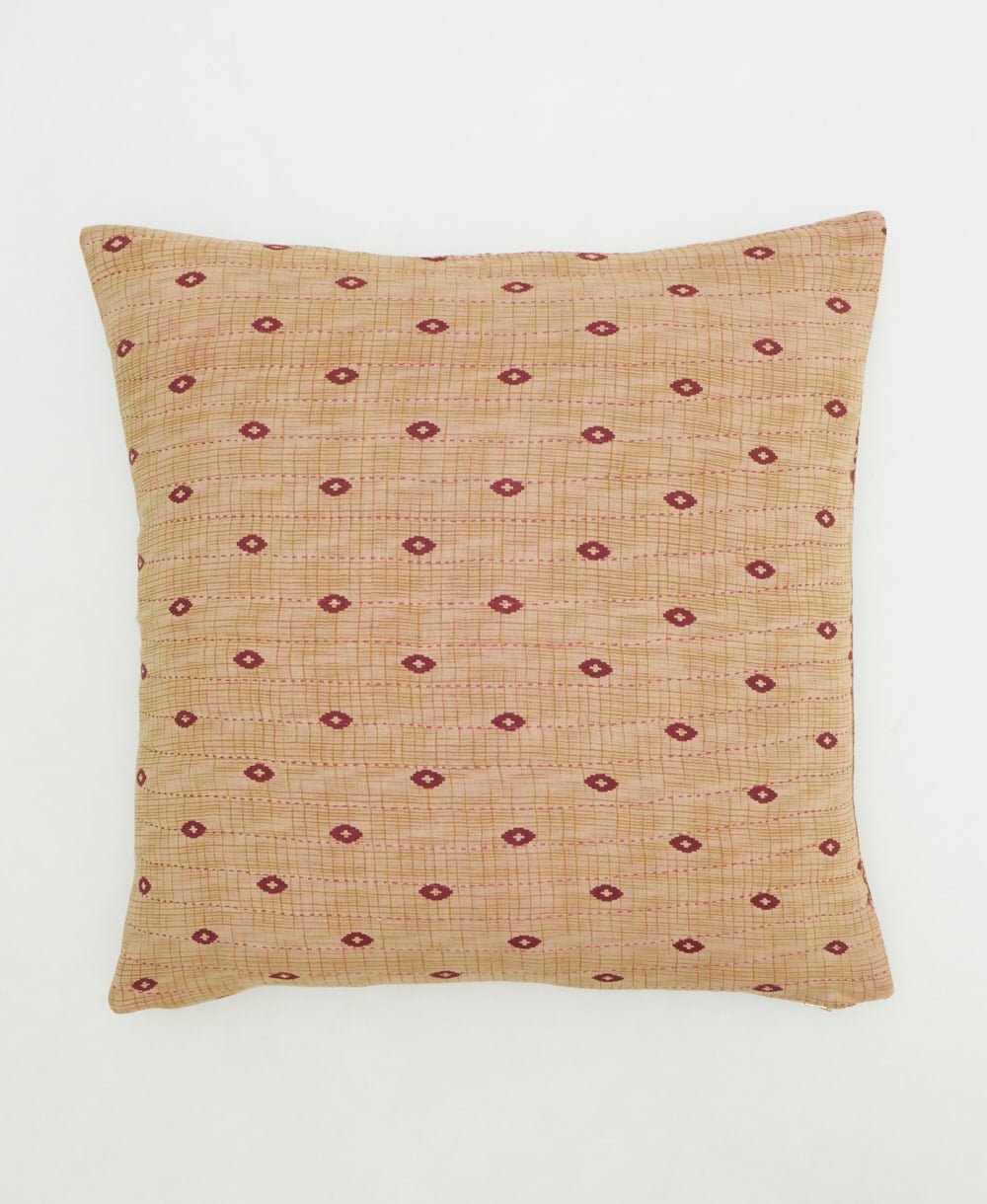 sustainable throw pillow