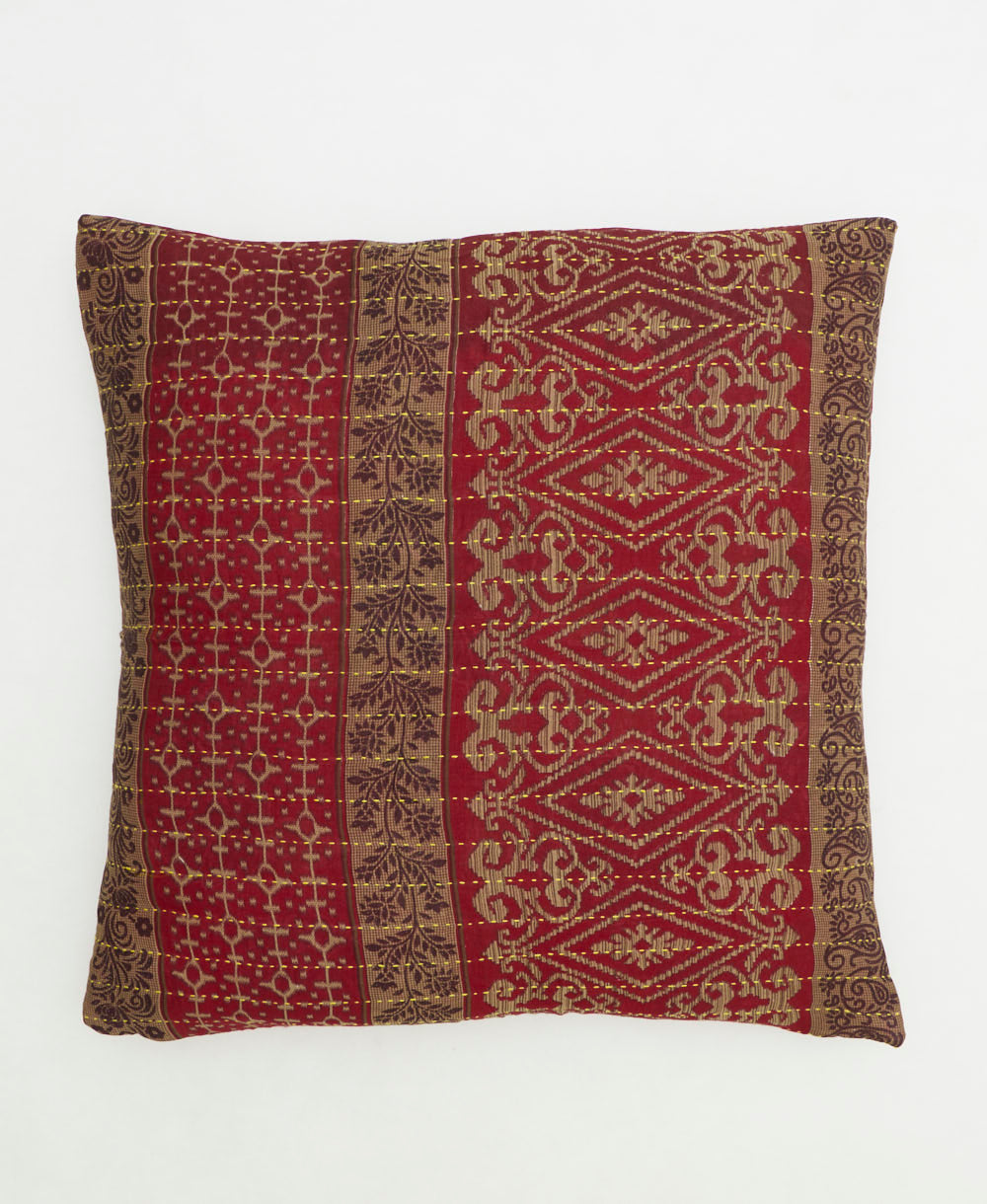sustainable throw pillow
