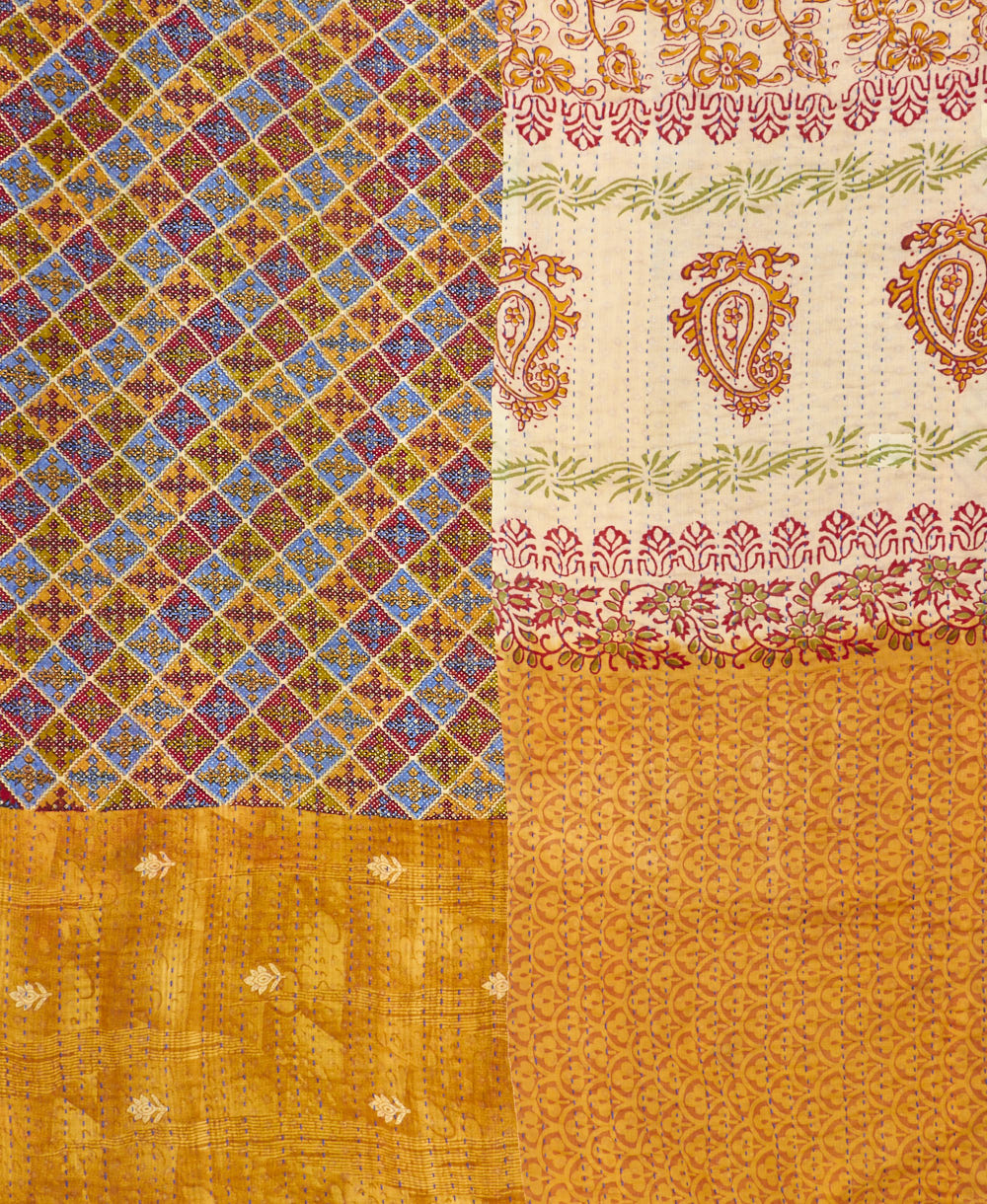 lightweight handmade king quilt