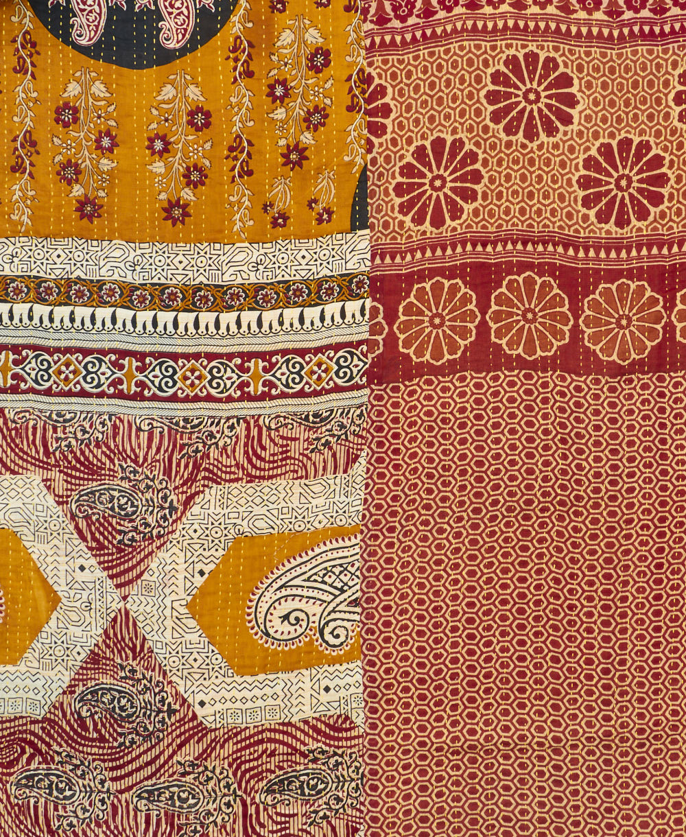 king kantha quilt bedding