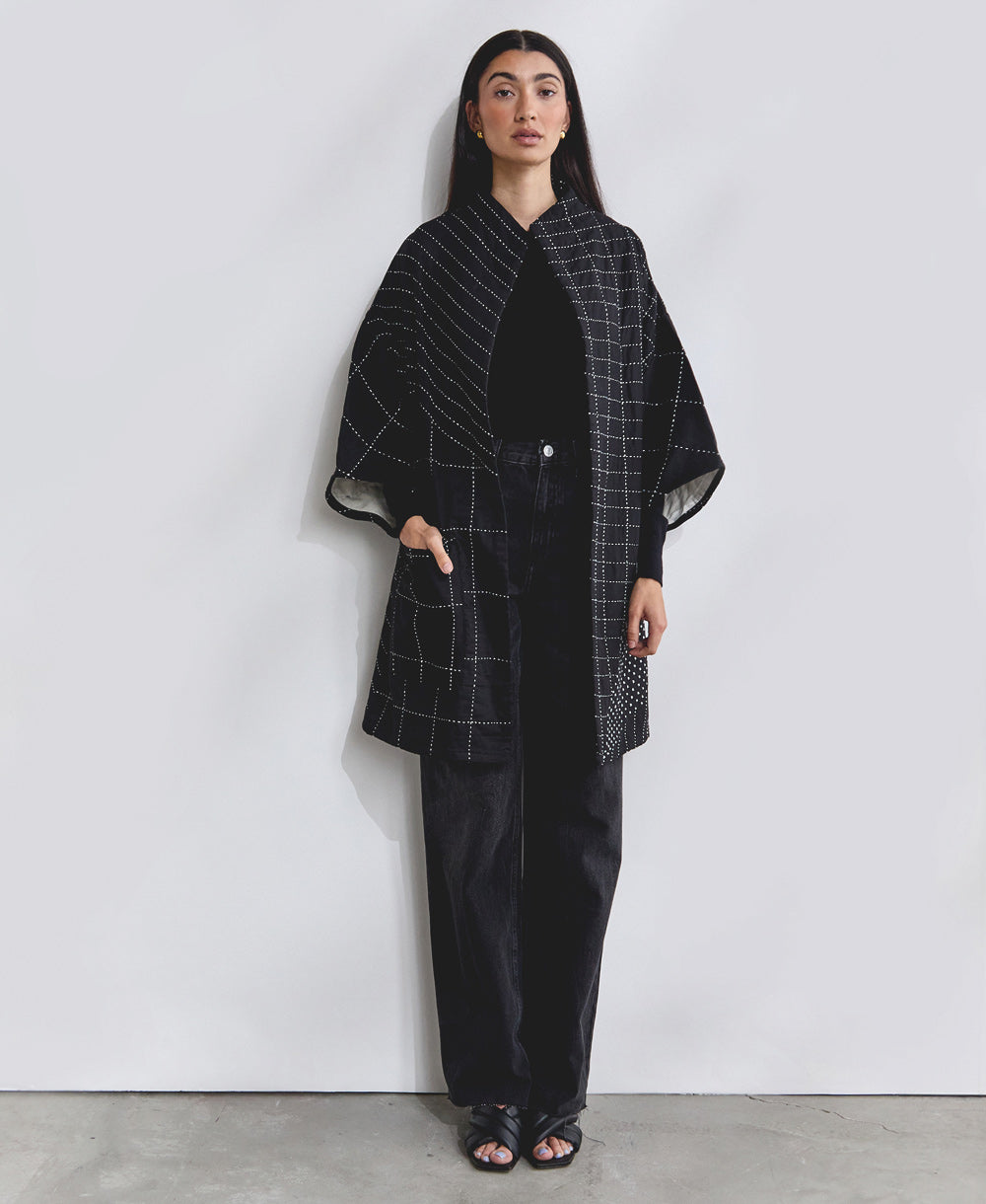 Naari Cocoon Quilted Jacket | Sustainable Apparel – Anchal