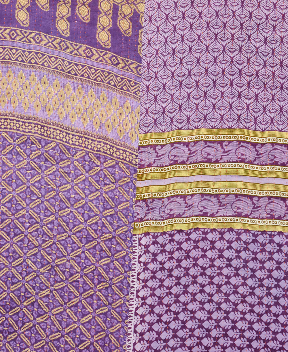 queen kantha quilt bedding