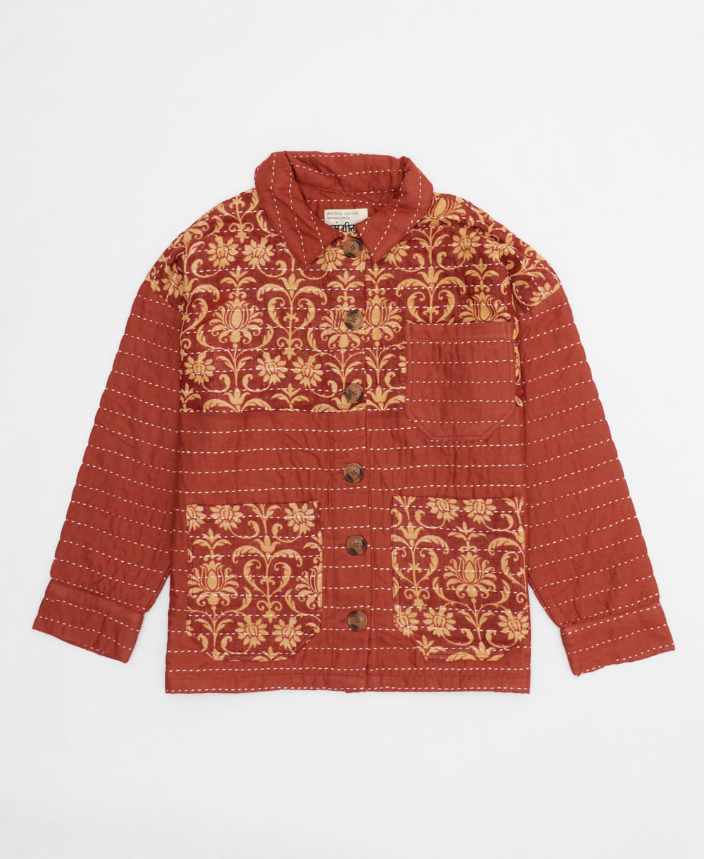 Vintage Quilted Chore Jacket: No. 240504 | Anchal – Anchal Project